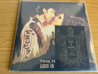 TWIN TEMPLE God Is Dead 1st PRESS GREEN vinyl lp + funeral card /300 NEW&SEALED