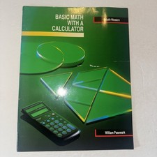 Basic Math With A Calculator William Pasewark South Western 1993 Paperback