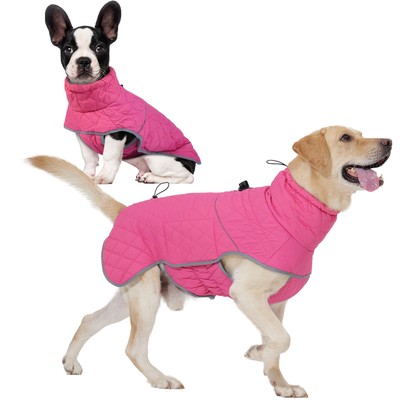 Fido's Winter Coat - Waterproof & Windproof Dog Puffer Jacket for Small to La...