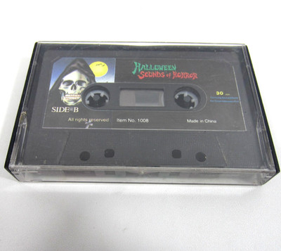 Halloween Sounds of Horror Cassette Tape VTG 1995 60 min Sound Effect TESTED!