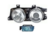 Scheinwerfer Halogen Haupt passend für BMW 5er E34 88-95 Super-DE H1 Li. + Nebel
