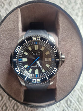 citizen pro master diver 300m black