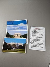 Dalmation Press Symbols  Monuments Flash Cards with Instructions, Homeschooling