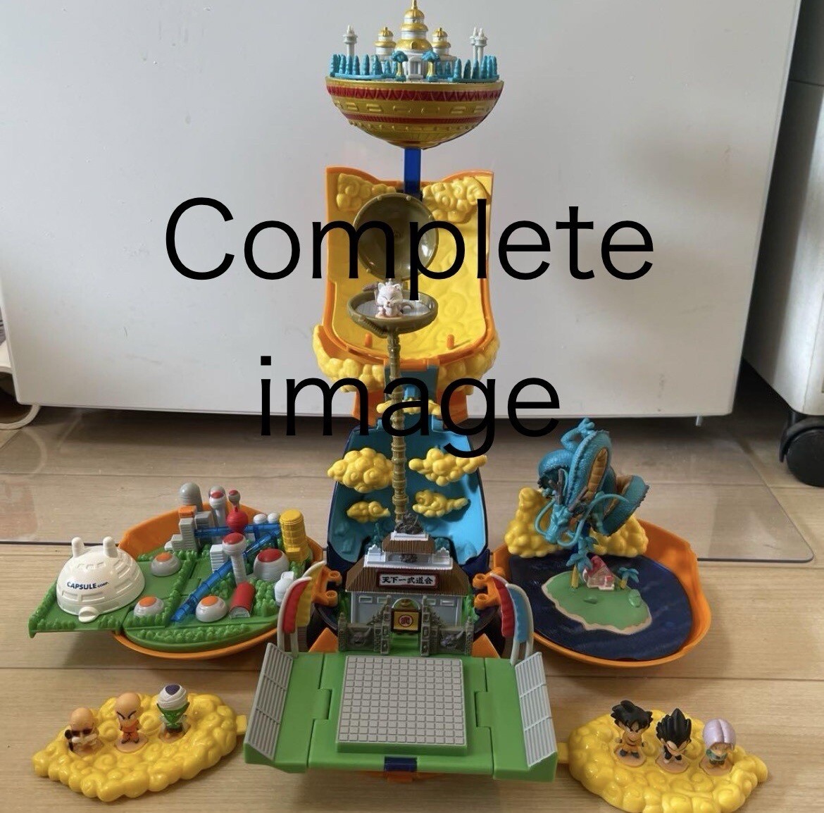 ドラゴンボール パラダイムワールド 5体セット Dragon ball panorama world 5 types complete set rare item Unopened