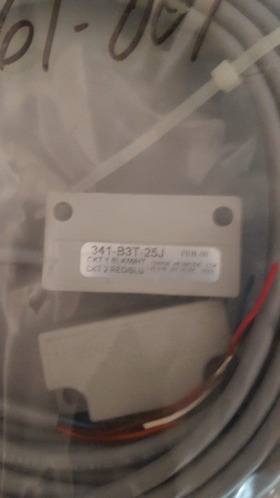 Sentrol Industrial Switch, 341B3T25J eBay