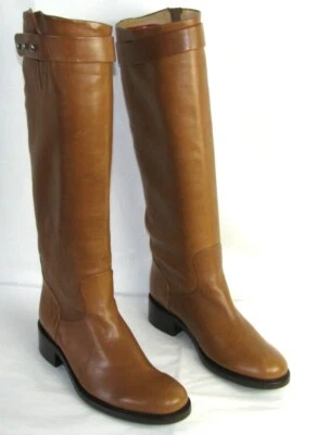 FREE LANCE - Bottes cavalières RIDING 4 tout cuir marron camel 37 Excellent état - Photo 1/4