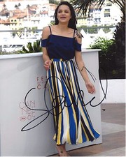 ACTRESS SASHA LANE SIGNED AMERICAN HONEY MOVIE 8X10 PHOTO C W/COA SHIA LEBEOUF