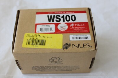 Niles W 100 NEW Wall Mount IR sensor-White