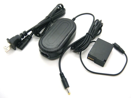 8.4v AC Power Adapter DMW-AC8 + DMW-DCC8 DC Coupler For Panasonic DMC-G7 DMC-G8