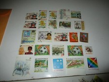 Postage Stamps: Singapore, used, unsorted, 94 stamps