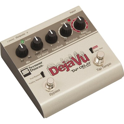 New In Box!  Seymour Duncan SFX-10 Deja Vu Tap Delay w/ BBD Guitar Effects Pedal