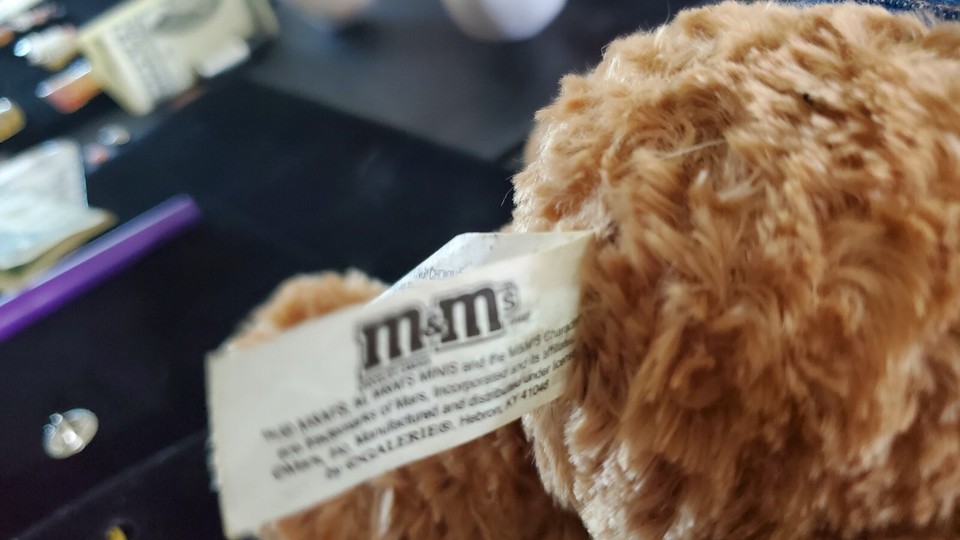 M&M STUFF BEAR & M&M AND M&M PIN eBay