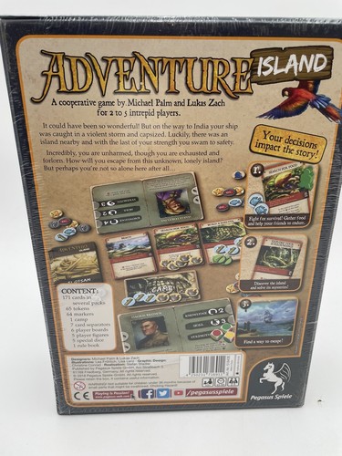 Adventure Island Board Game Pegasus Spiele Brand New Sealed - Picture 4 of 5