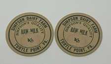 Lotto 2 Simpson Dairy Farm Latte Crudo Turtle Point PA POG Hawaii Cappello Latte