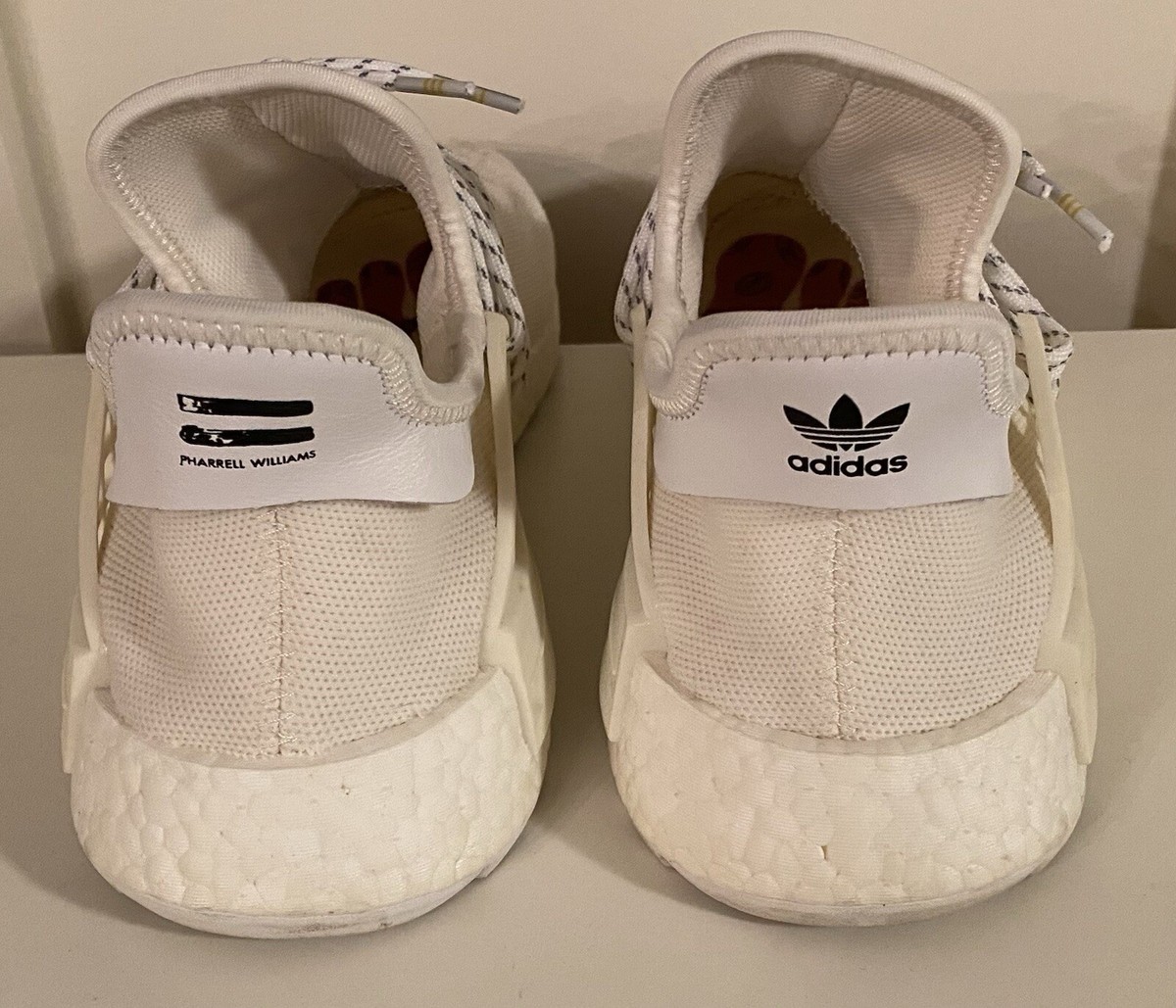 Men's Adidas Human Race NMD Pharrell Blank Canvas AC7031 Size 11.5