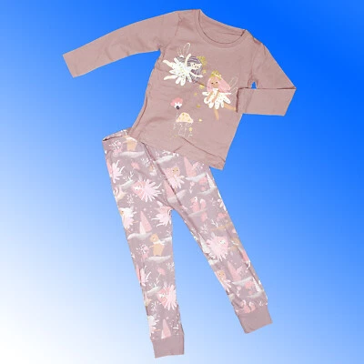 Next Mädchen Fee Prinzessin Pyjama 100 % Baumwolle 9 mt - 8 Jahre