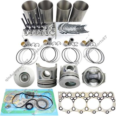 Overhaul Rebuild Kit for Mitsubishi S3Q S3Q2 S3Q2T Excavator 303.5C 303.5D 