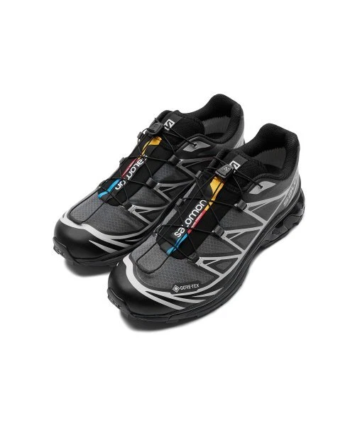 Salomon XT-6 GTX BLACK/EBONY/LUNAR ROCK Sneakers Shoes L41663500