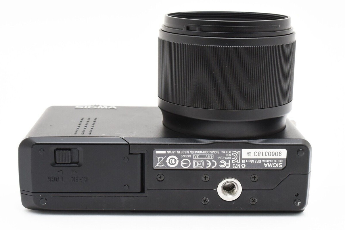 Sigma DP Series DP3 Merrill 46.0MP Digital Camera - Black Sigma DP Series DP3 Merrill 46.0MP Digital Camera - Black