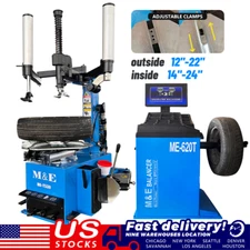 Motooltech ME-T530-Z/620T 5 Pedals 2.0HPTire Changer & Wheel Balancer Machine