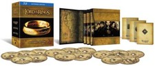 Lord of the Rings Motion Picture Trilogy Blu-ray Extended 15-Disc Edition Set US
