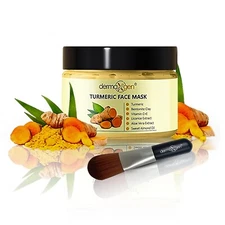 Dermaxgen® TURMERIC FACE MASK + VITAMIN C + LACTIC ACID +PIGMENTATION CORRECTOR