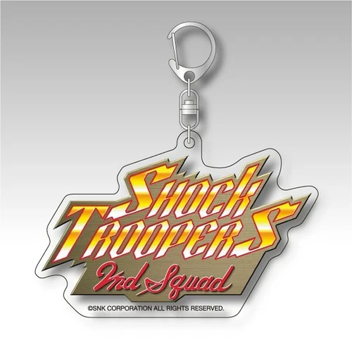 NEOGEO - KEYCHAIN - Shock Troopers 2nd Squad (60x90mm) SNK Official Ref/870