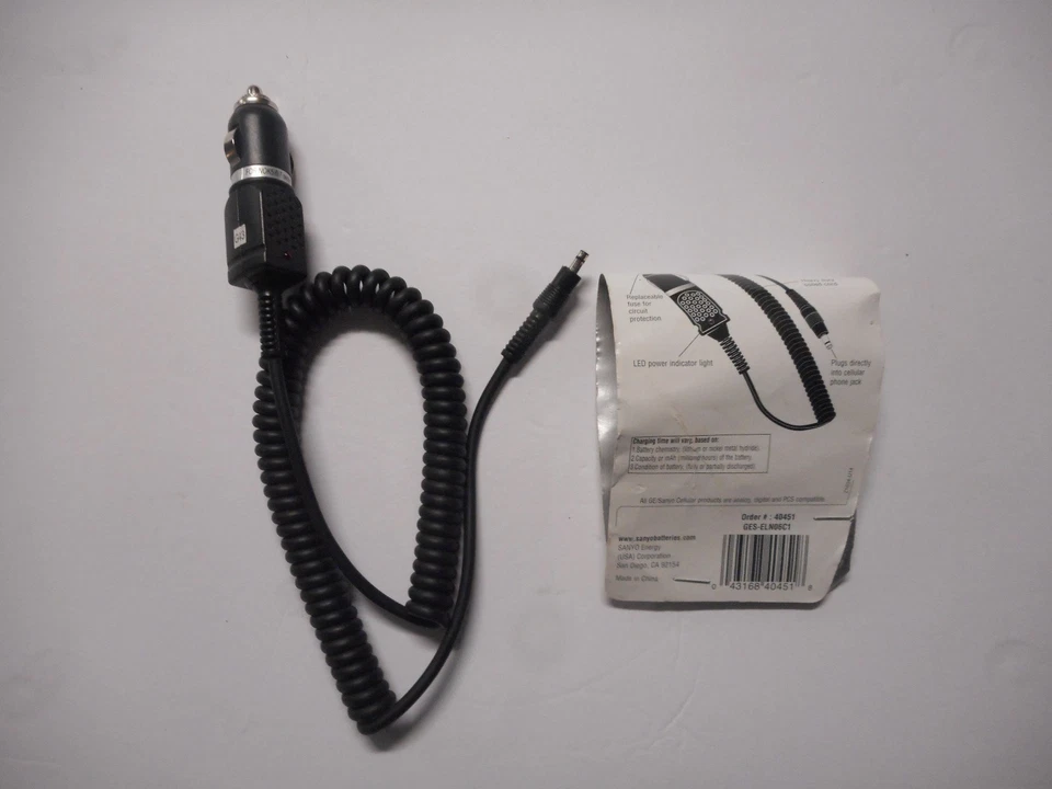 Sanyo # 40451. (G43) Adaptador. Muy buen estado probado. Foto 4 de 4