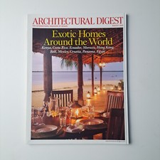 Magazine Architectural Digest 2009 August Exotic Homes 