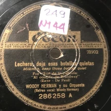 Woody Herman - Odeon Argentina Press 286258 - Irresistible You / Milkman keep...