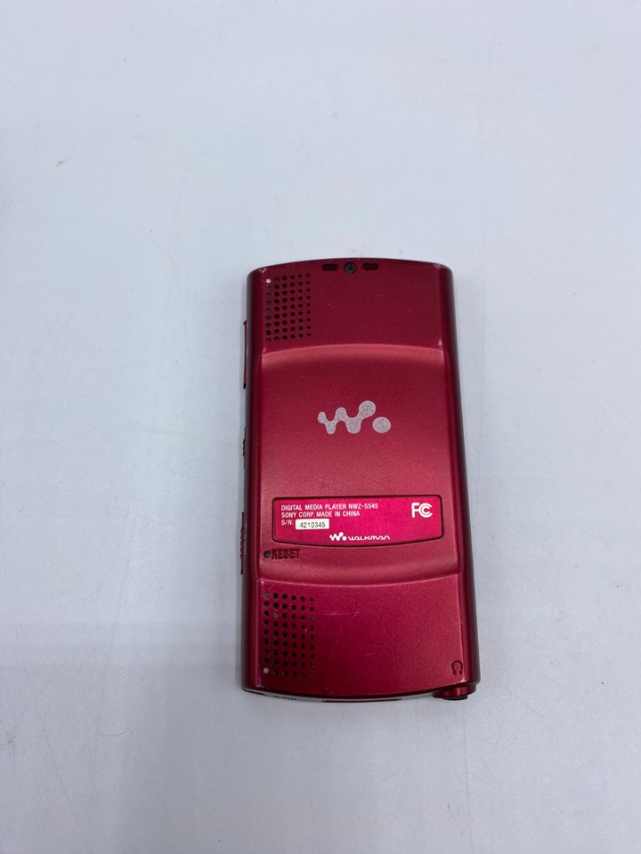Sony Walkman NWZS545 Red 16GB Digital Media Player +Cable Bundle
