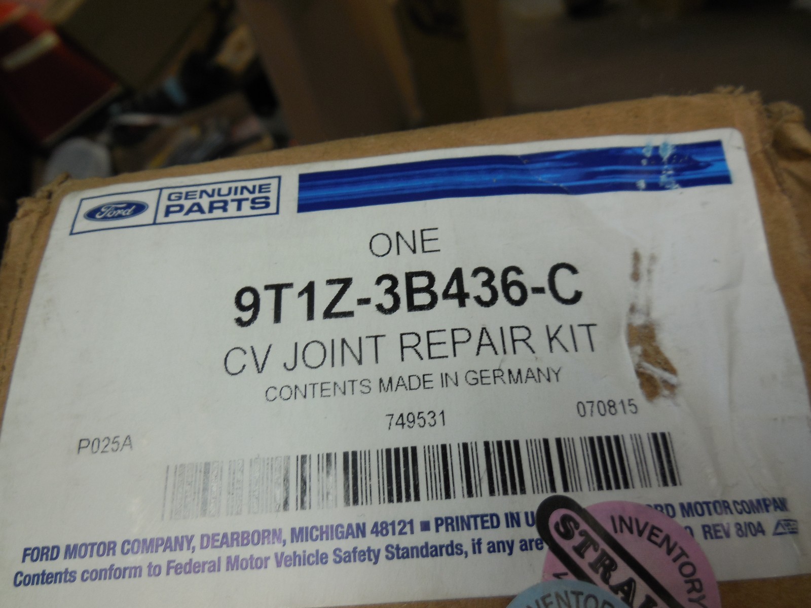 New OEM 2010 2013 Ford Transit Connect CV Joint RH 9T1Z3B436C eBay