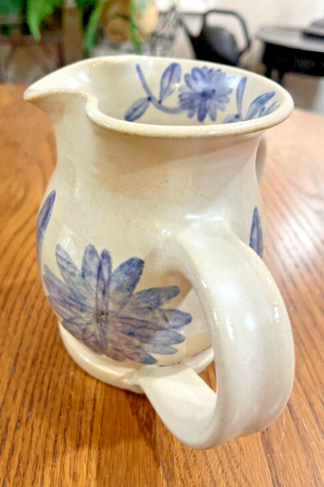 Signed 2002 Sonny Fletcher Pottery Bowl Pitcher Vase Double Handles Excellent eBay