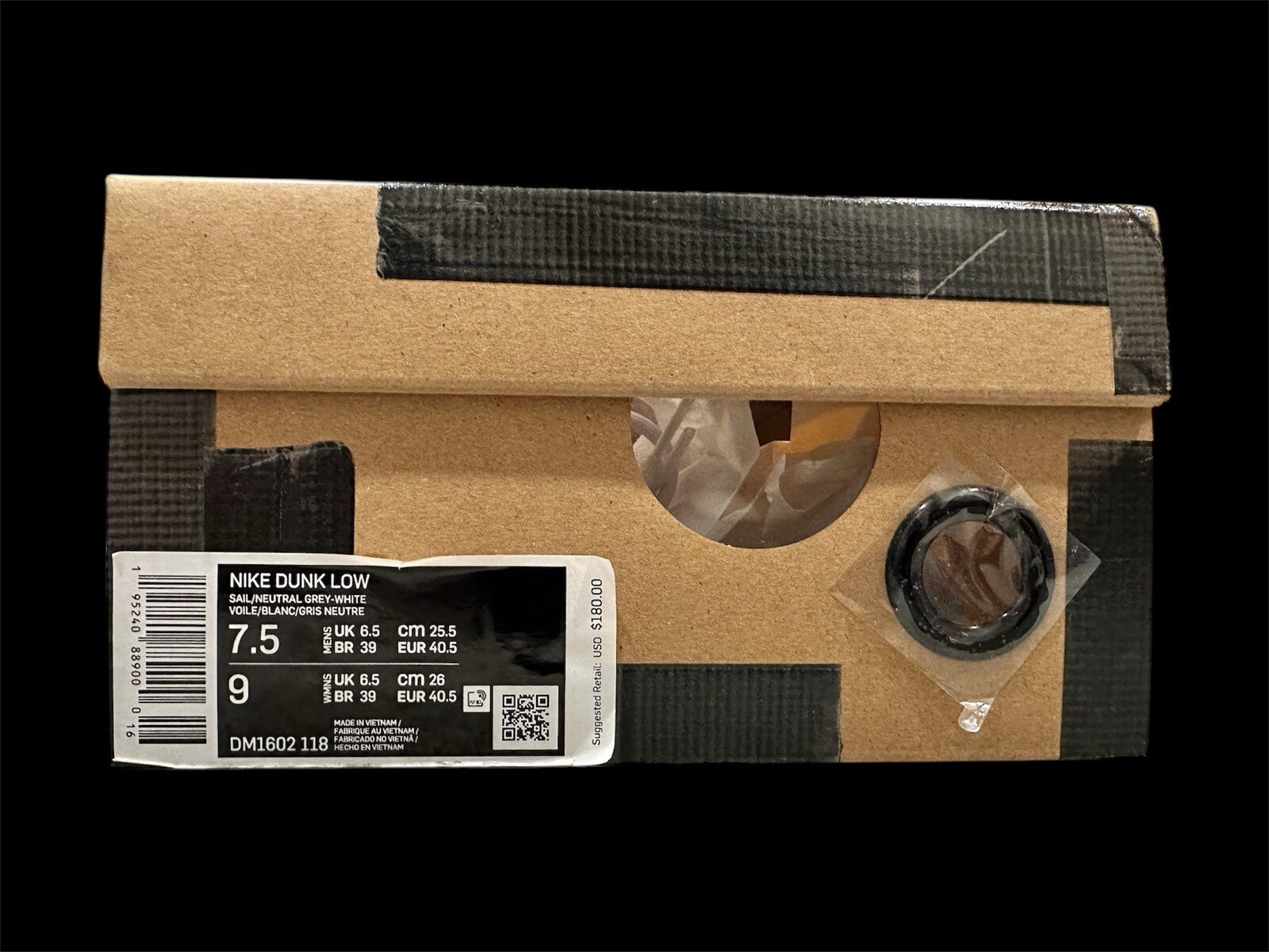 OFF WHITE X NIKE Nike Off White x Dunk Low lotto 03 taglia 7 5 M 9 W