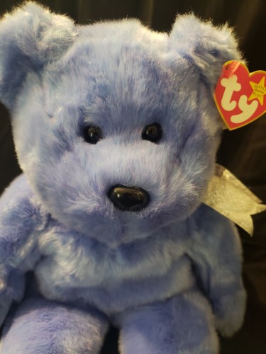 New with tags Rare 1999 clubby 2 beanie baby purple, soft - Picture 2 of 10