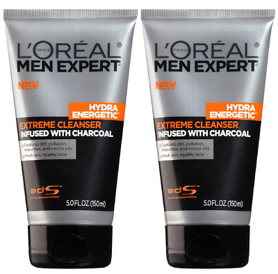 L'Oreal Paris Men Expert Hydra Energetic Daily Facial Cleanser with Charcoal 2