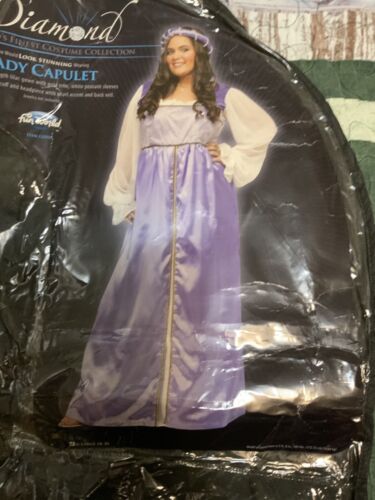 Lady Capulet Juliet Costume Plus Size XL (18-20) - Picture 3 of 10