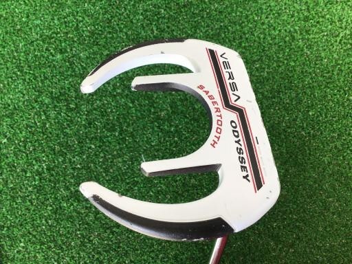 2014 ODYSSEY PUTTER GOLF CLUB VERSA SABERTOOTH White Japan Ver