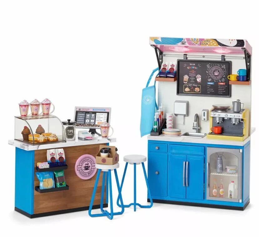 American Girl Doll Coffee Shop & Accessories New Doll not included