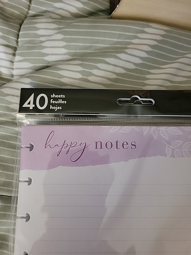 New The Happy Planner Refill Paper 40 Sheets Happy Notes - Picture 2 of 5