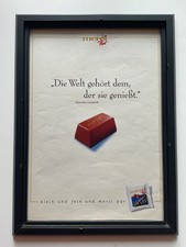 Vintage Werbung, merci pur, Blatt 30x20cm,