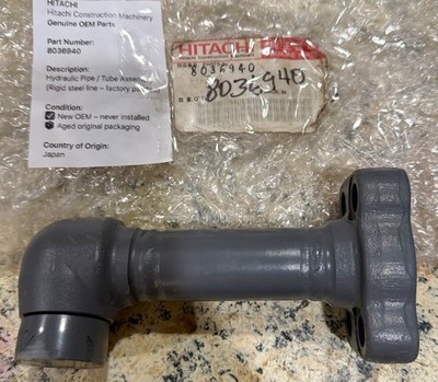 OEM Hitachi Hydraulic Pipe Tube Assembly Excavator 8036940 Japan Made