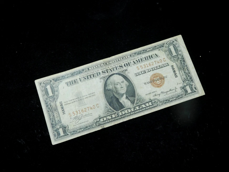 1935A $1 Hawaii Silver Certificate - Image 3 of 4