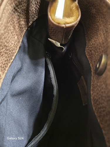 THE MINI MENAGE 100% Cowhide Leather Brown And Black - Made In MEXICO  - Picture 9 of 11