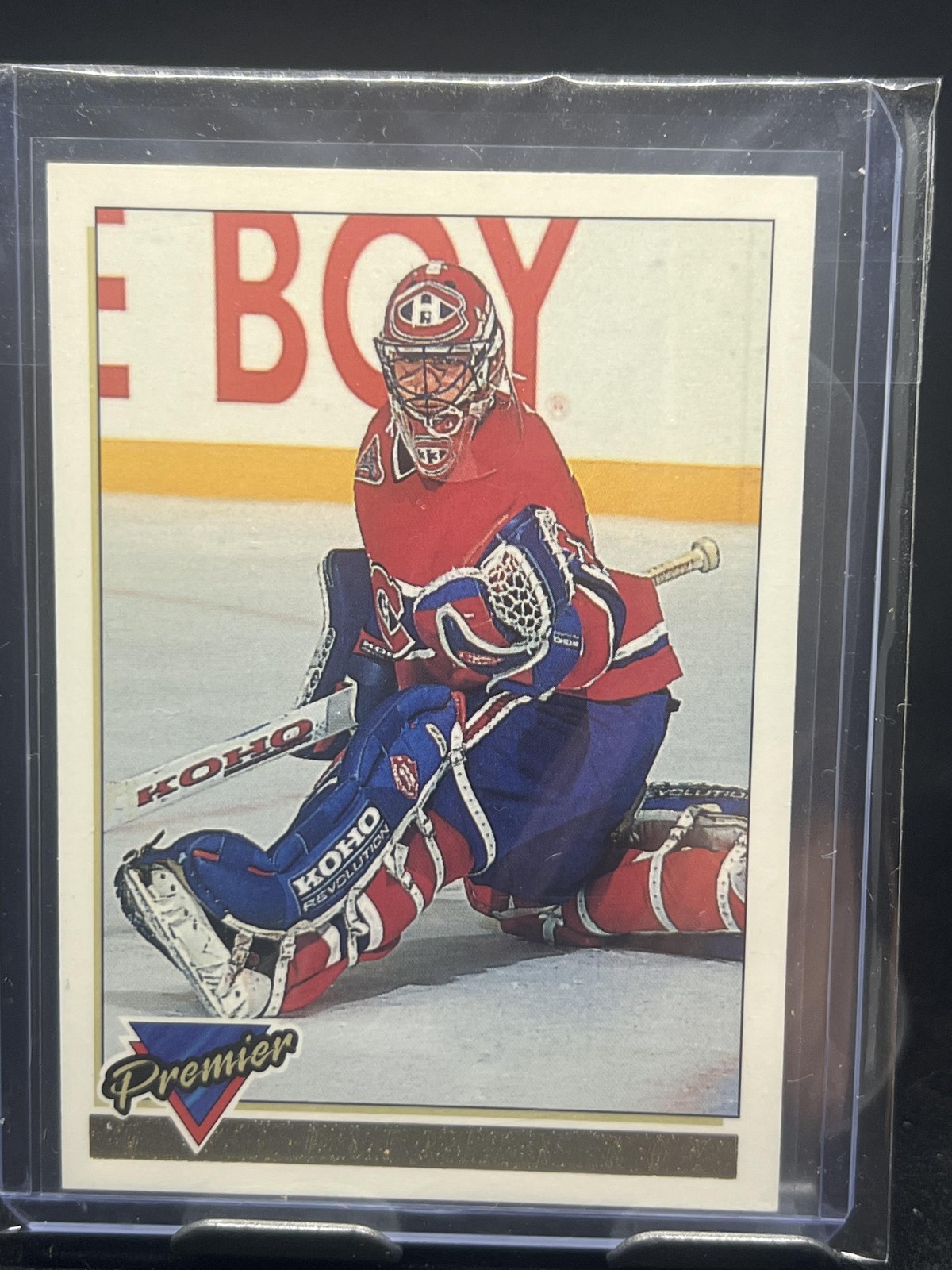 1993-94 Topps Premier #1 Patrick Roy Gold