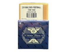 2025 Panini National Treasures Football Hobby 4 Box Case