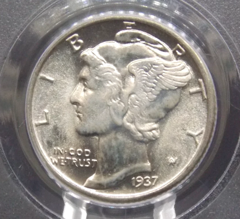 Silver 1937 Year Mercury Dimes (1916-1945) for sale | eBay