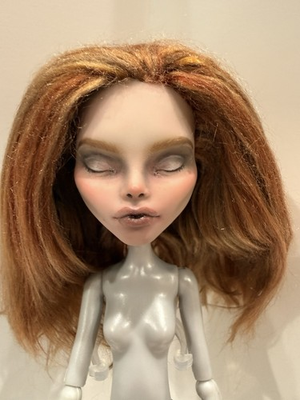 #ad Monster High Ghoulia Yelps “Sleeping Dead” Custom Ooak $75.00