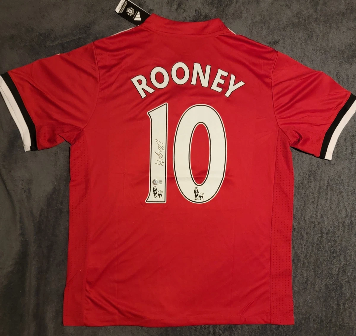 Wayne Rooney Футбол Оригинальные с Автографом Товары - огромный