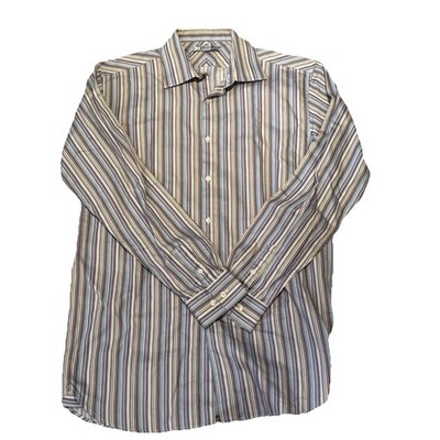 Boys Dress Shirt Button Up Sz 20 DKNY Cotton LS Party Dance Graduation Travel